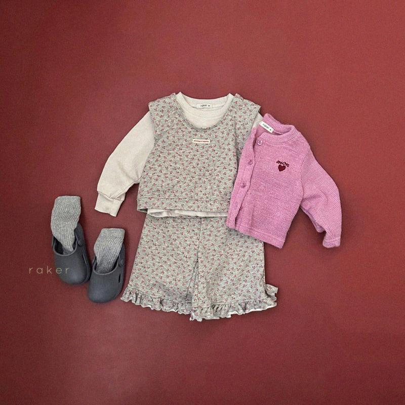 Hacci Chunky Cardigan by Raker for Child - view 7