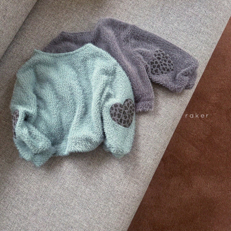 Leopard Heart Cardigan by Raker for Child - view 2