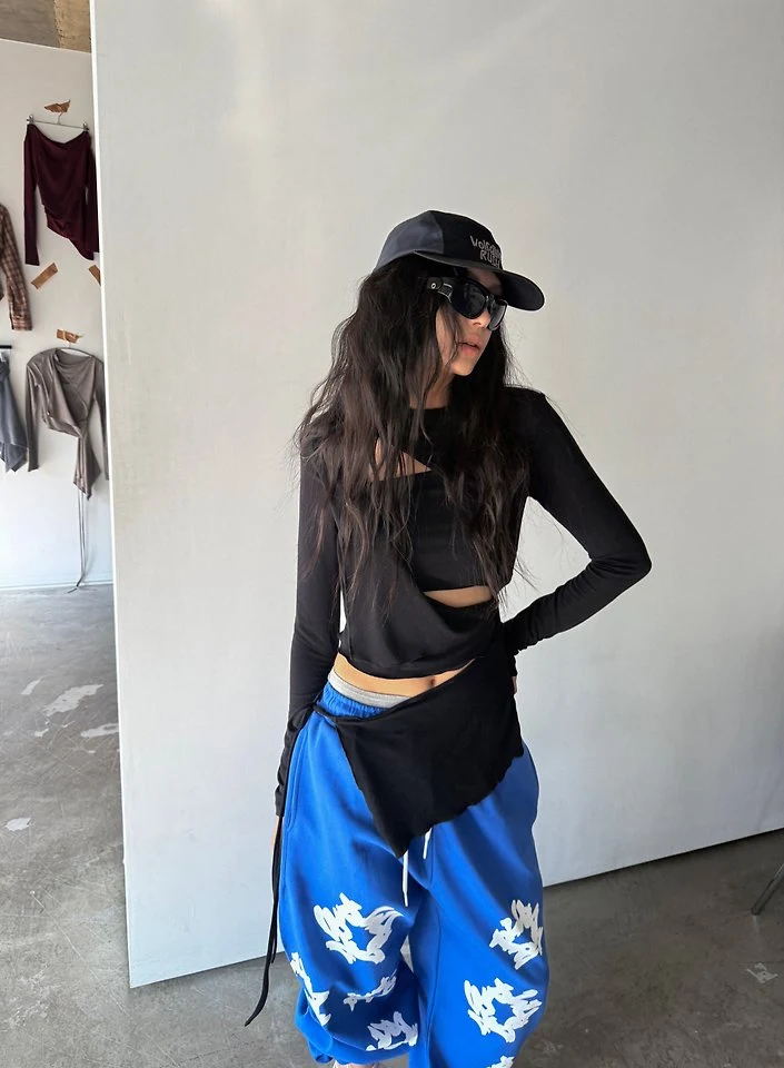 Layered Slit Tee by Rare Closet for Women - view 8