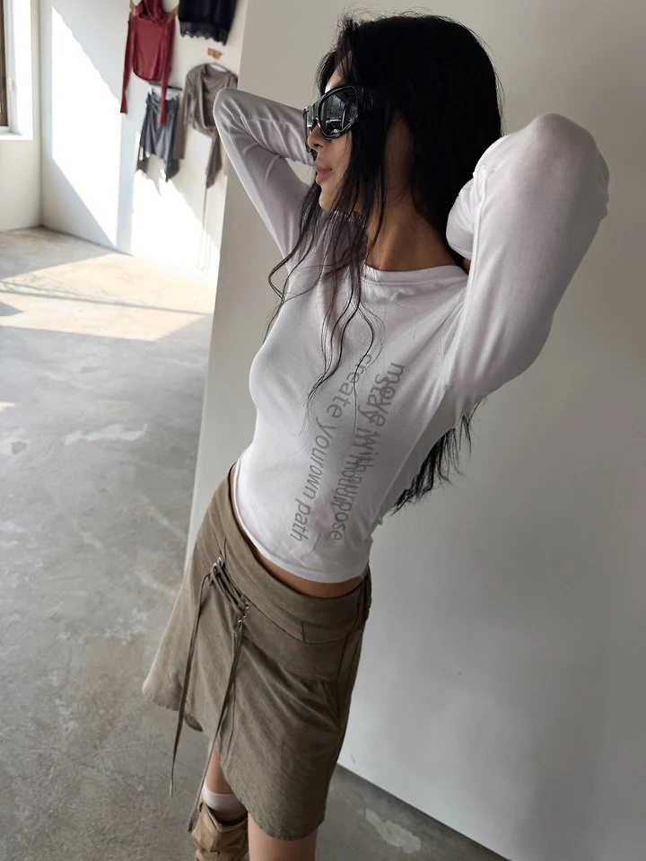 Way Lettering Tee by Rare Closet for Women - view 3