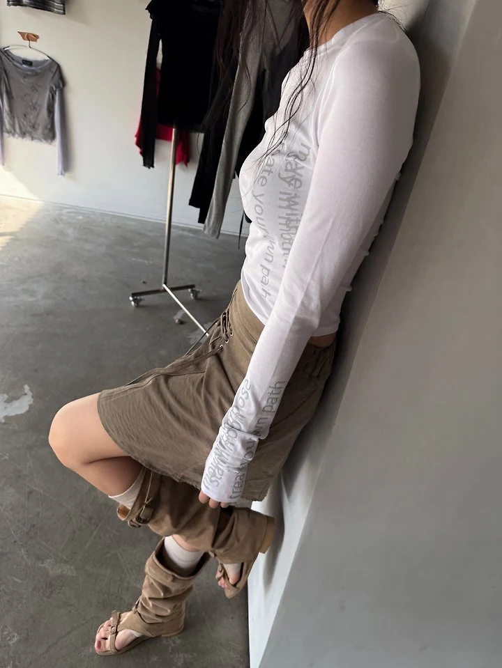 Way Lettering Tee by Rare Closet for Women - view 5