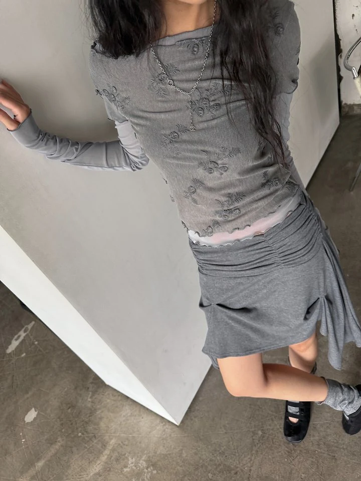 Rose Layered Tee by Rare Closet for Women - view 6
