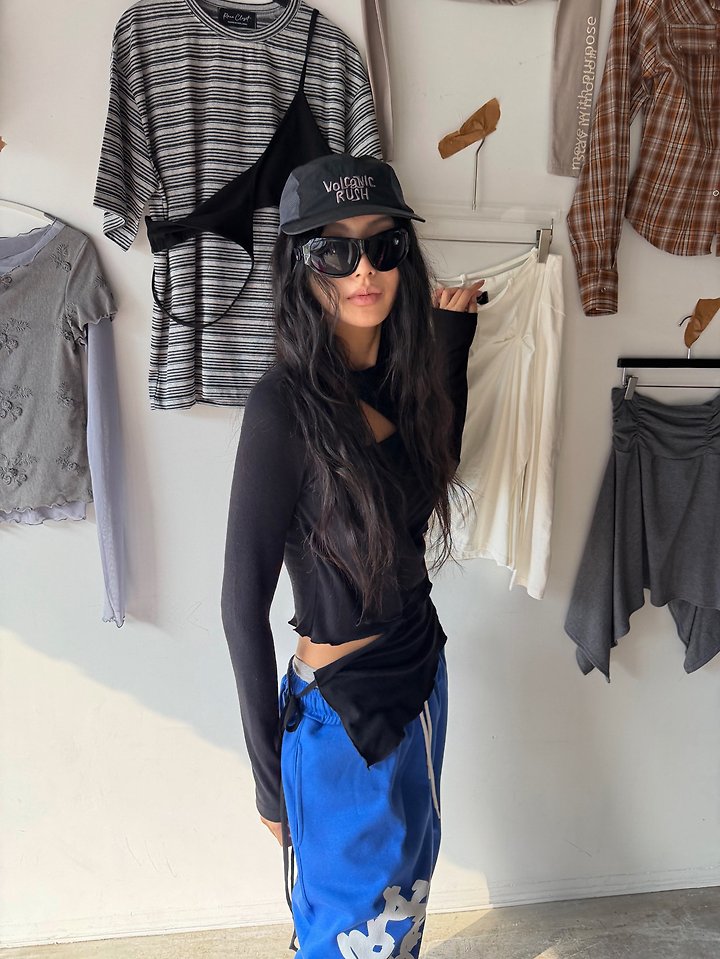 Layered Slit Tee by Rare Closet for Women - view 2