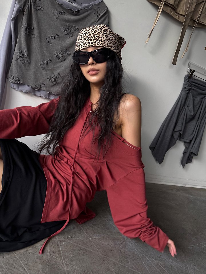 Bucklet Strap Tee by Rare Closet for Women - view 1