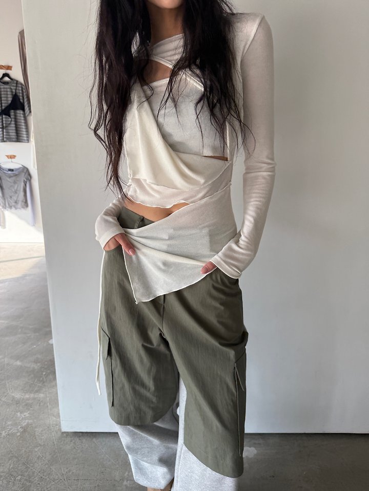 Layered Slit Tee by Rare Closet for Women - view 1