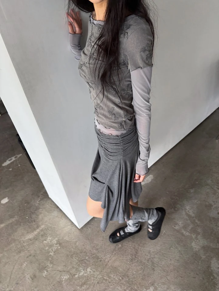 Rose Layered Tee by Rare Closet for Women - view 7