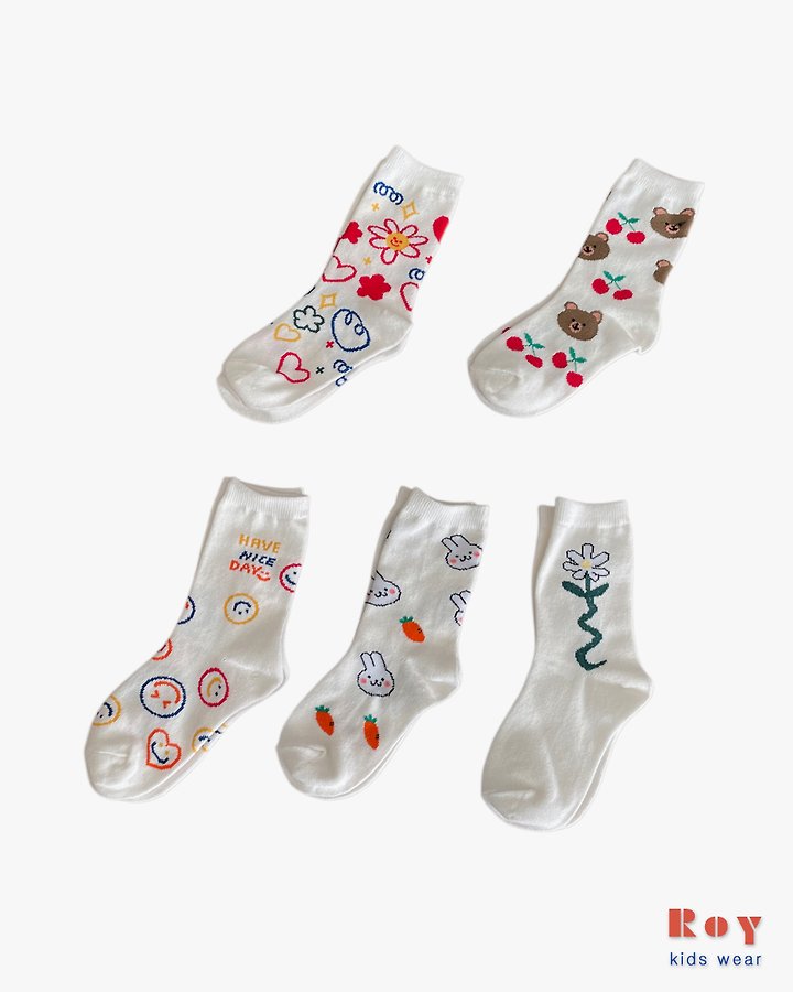 Mix Smile Daily Socks by Roy for Child - view 2