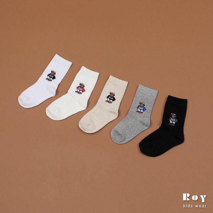 Teddy Bear Socks by Roy for Child - view 11