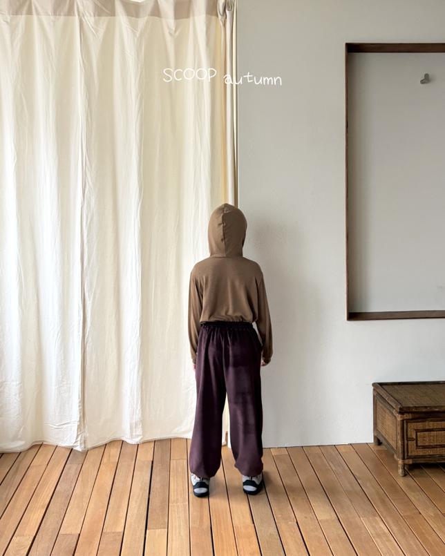 Button Velour Pants by Scoop for Child - view 5