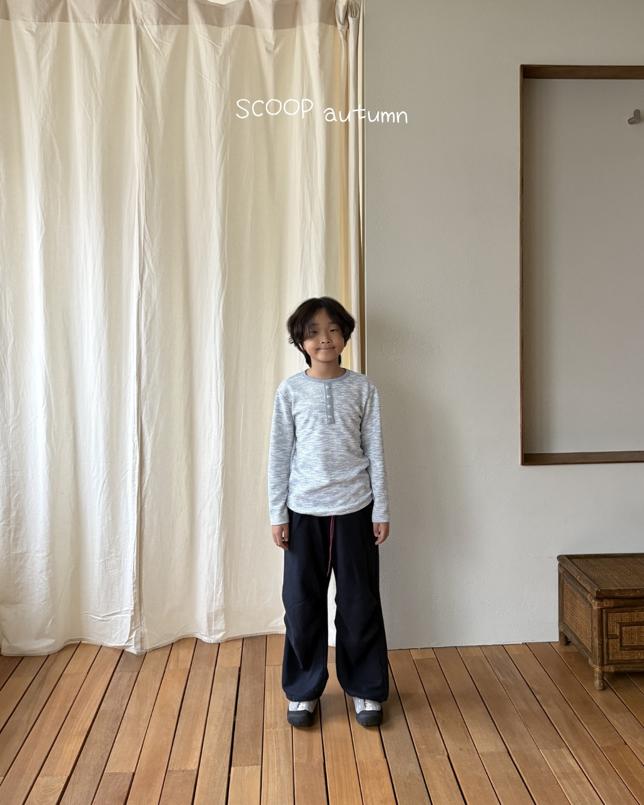 Henley Neck Tee by Scoop for Child - view 2