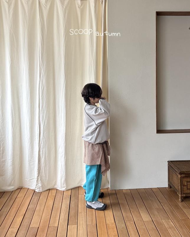 Piping Raglan Sweatshirt by Scoop for Child - view 6