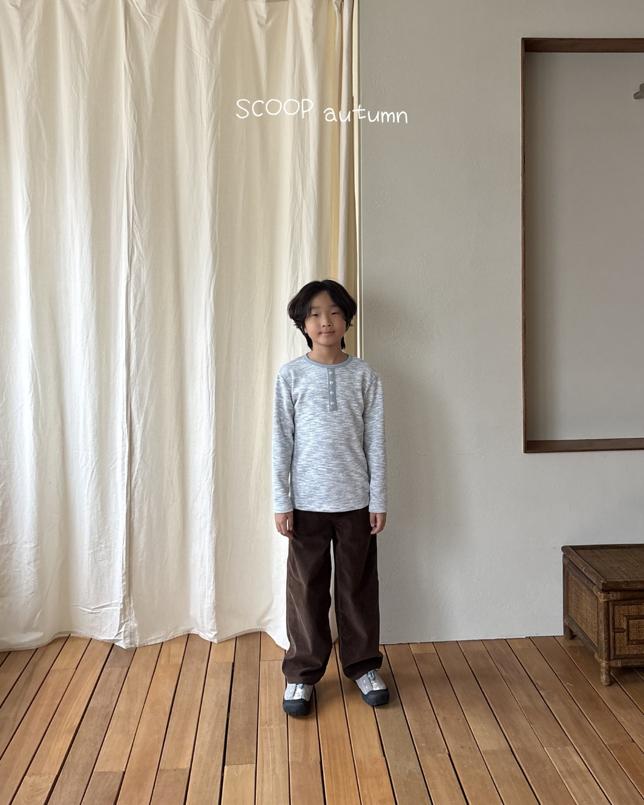 Henley Neck Tee by Scoop for Child - view 6