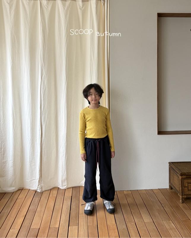 Low Ribbed Tee by Scoop for Child - view 12