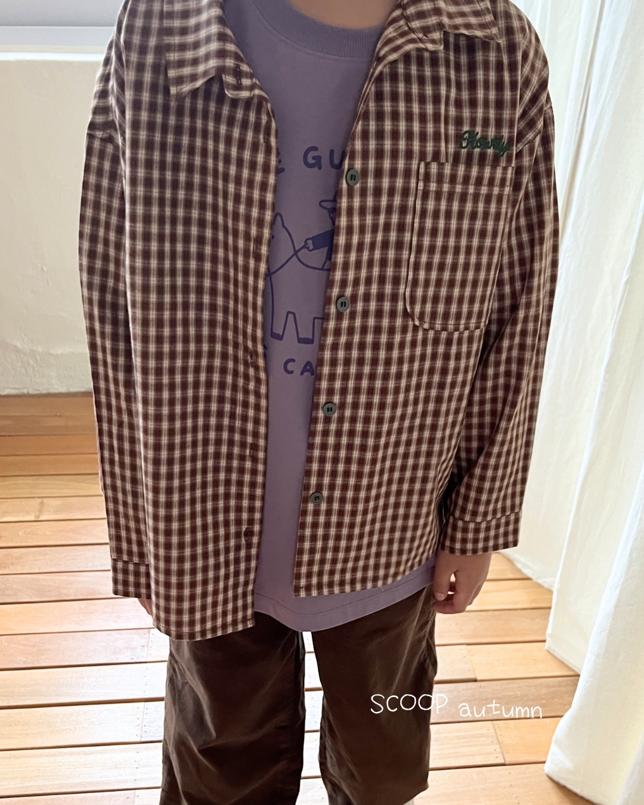 Howdy Check Shirt by Scoop for Child - view 12