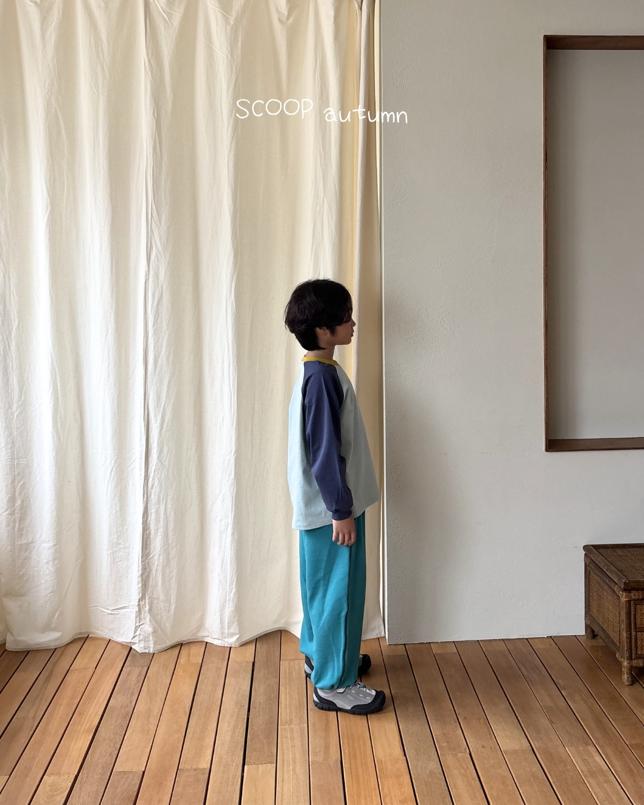 Color Raglan Tee by Scoop for Child - view 6