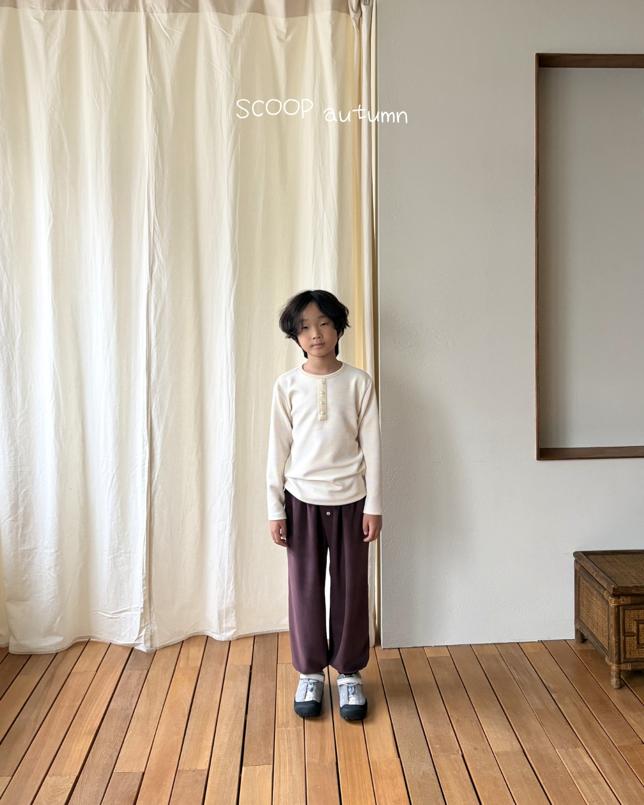 Henley Neck Tee by Scoop for Child - view 11