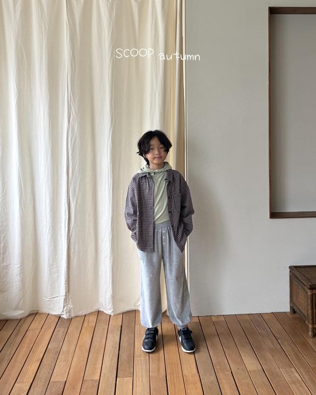 Button Velour Pants by Scoop for Child - view 6