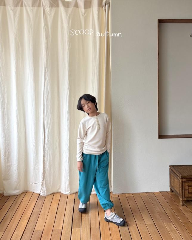 Henley Neck Tee by Scoop for Child - view 12