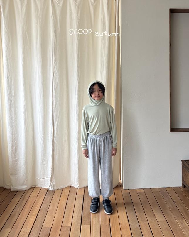 Button Velour Pants by Scoop for Child - view 7