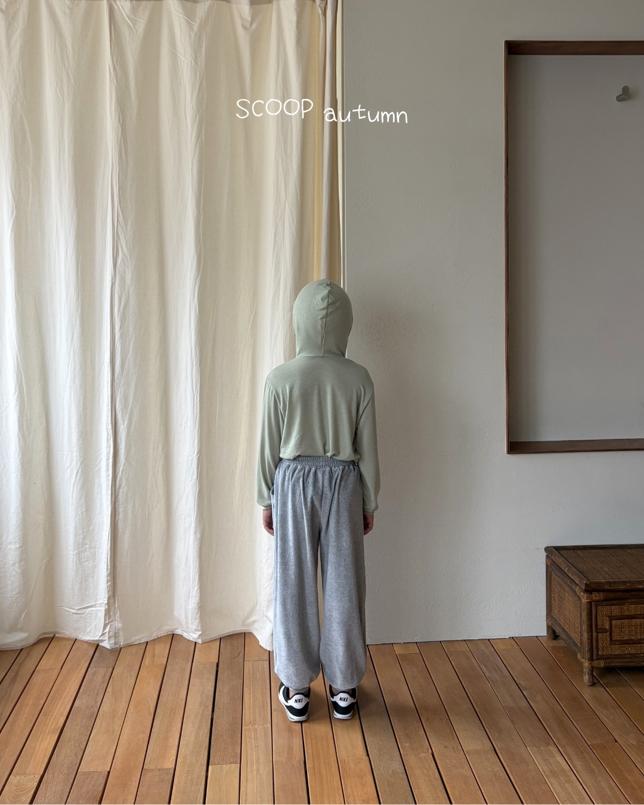 Button Velour Pants by Scoop for Child - view 8