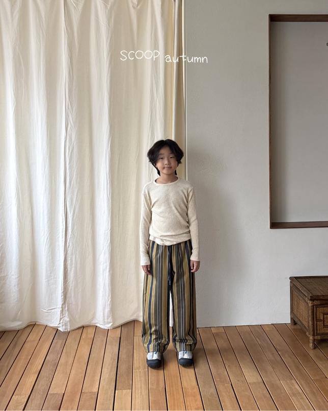 Low Ribbed Tee by Scoop for Child - view 3