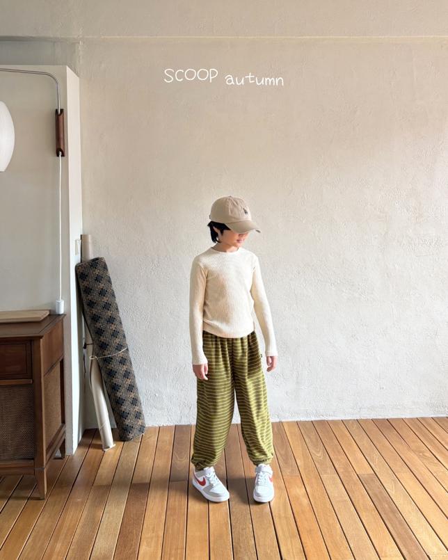 Low Ribbed Tee by Scoop for Child - view 6