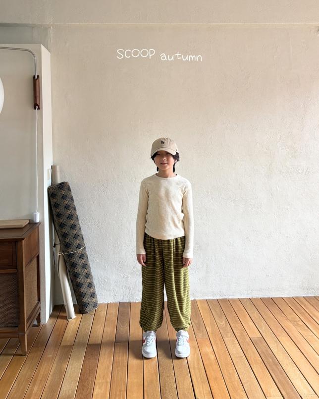 Low Ribbed Tee by Scoop for Child - view 5