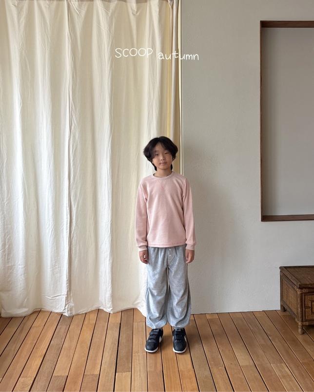 Button Velour Pants by Scoop for Child - view 11