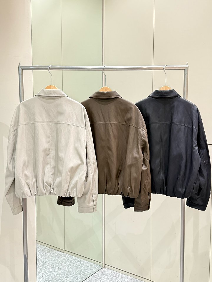 Frin Leather Jacket by Sof for Women - view 12