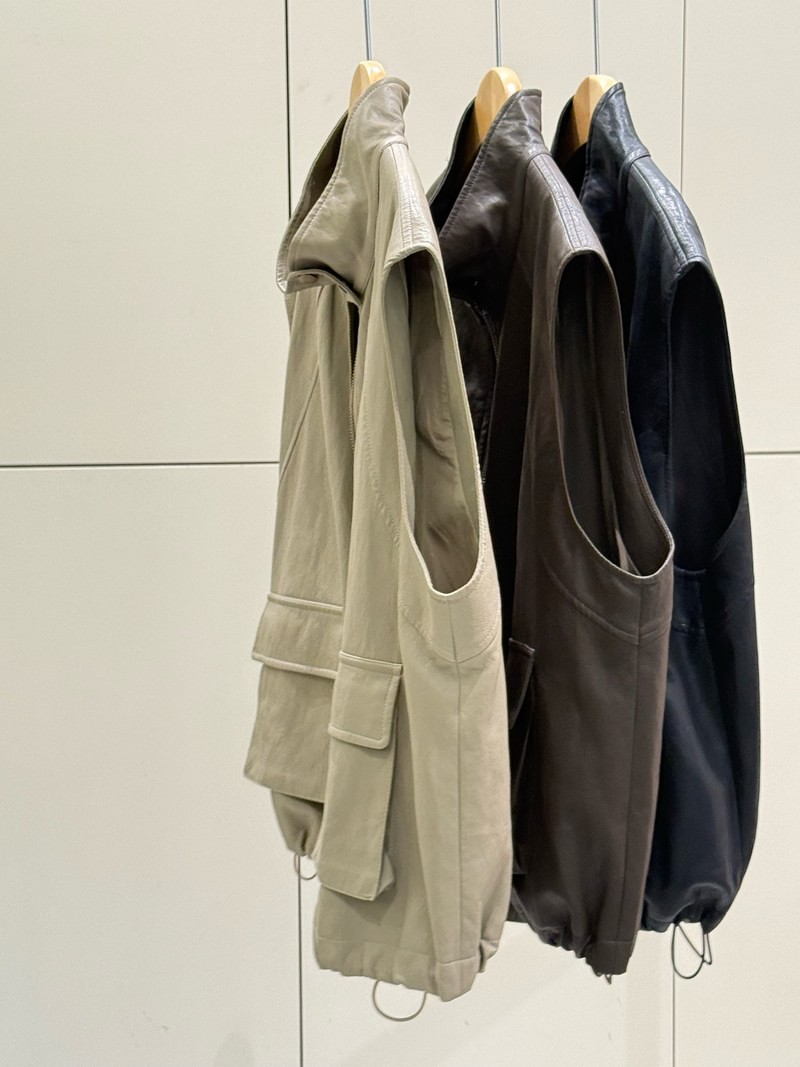 Leather Vest by Sof for Women - view 11