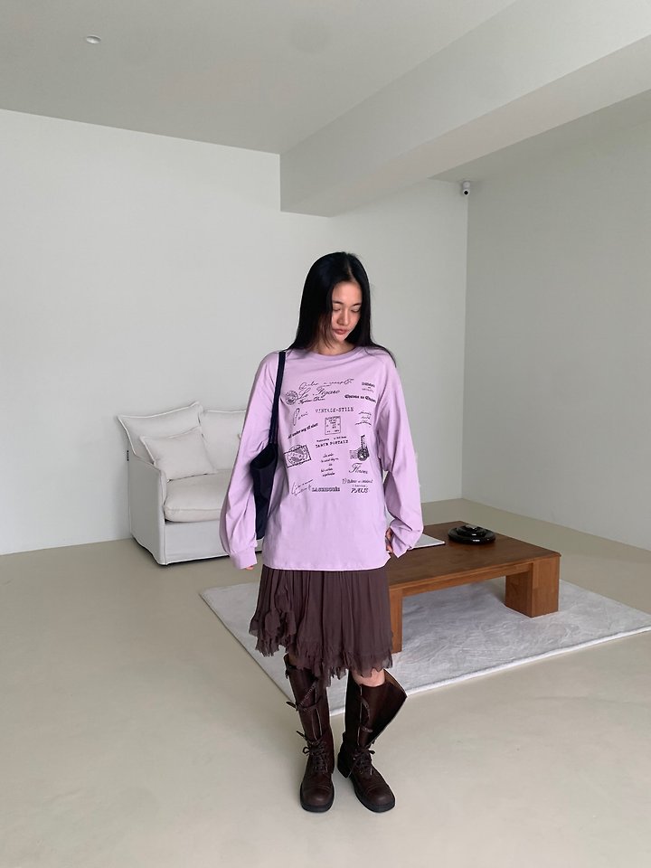 Post Graphic Tee by Sof for Women - view 5