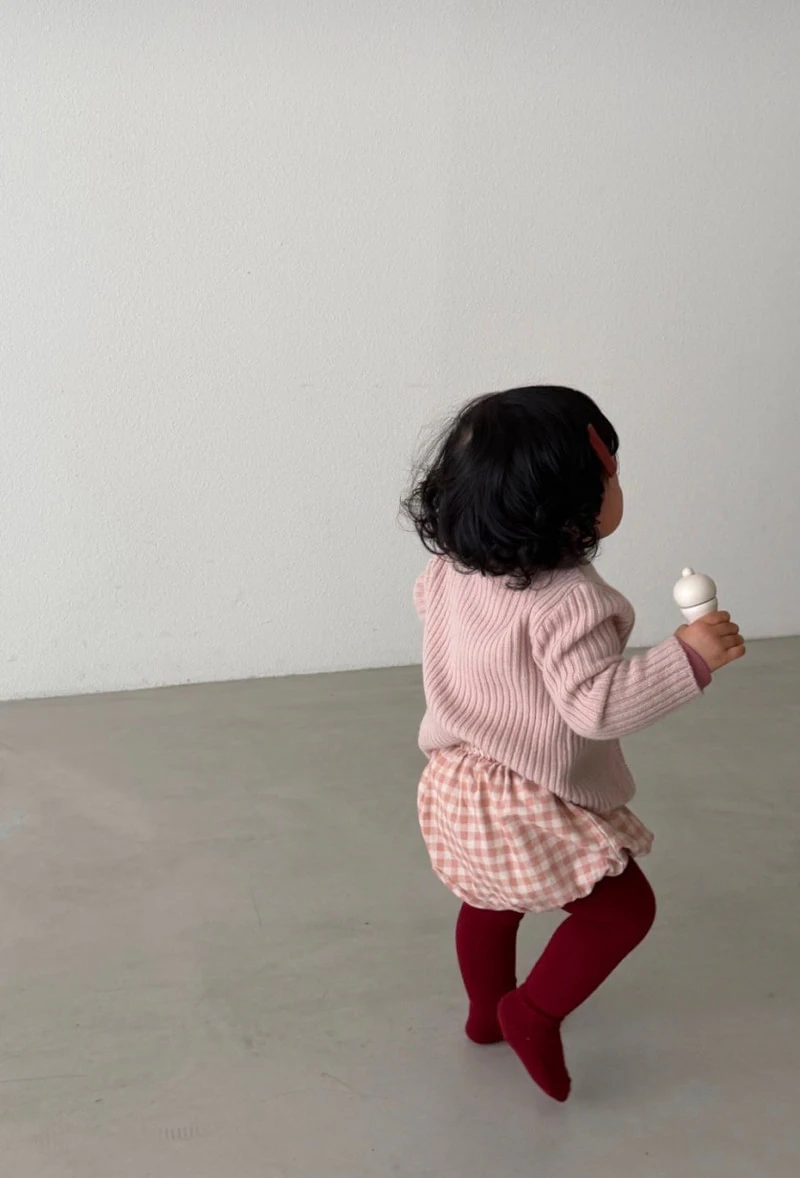 Bebe Gingham Bloomer by Soye for Baby - view 1