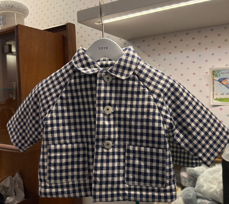Bebe Alto Check Jacket by Soye for Baby - view 3