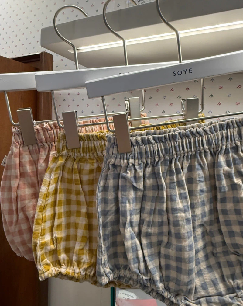Bebe Gingham Bloomer by Soye for Baby - view 7