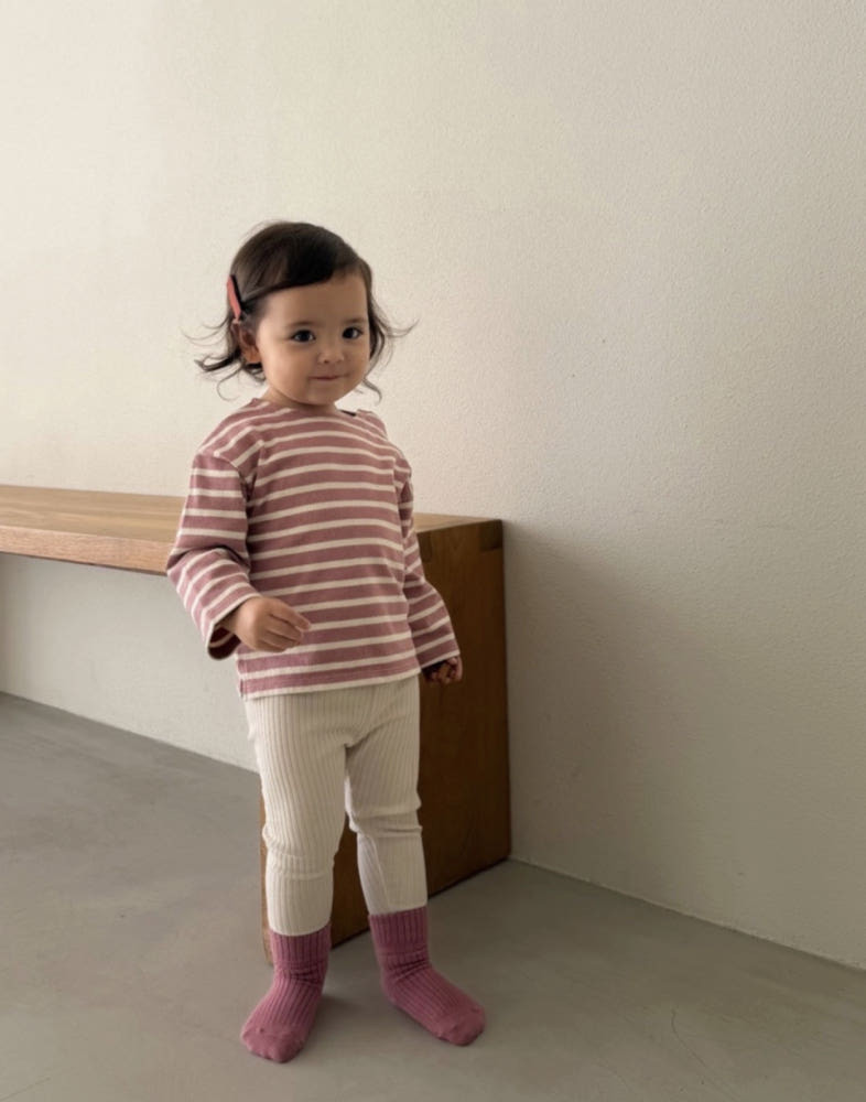 Bebe Ribbed Leggings by Soye for Baby - view 1