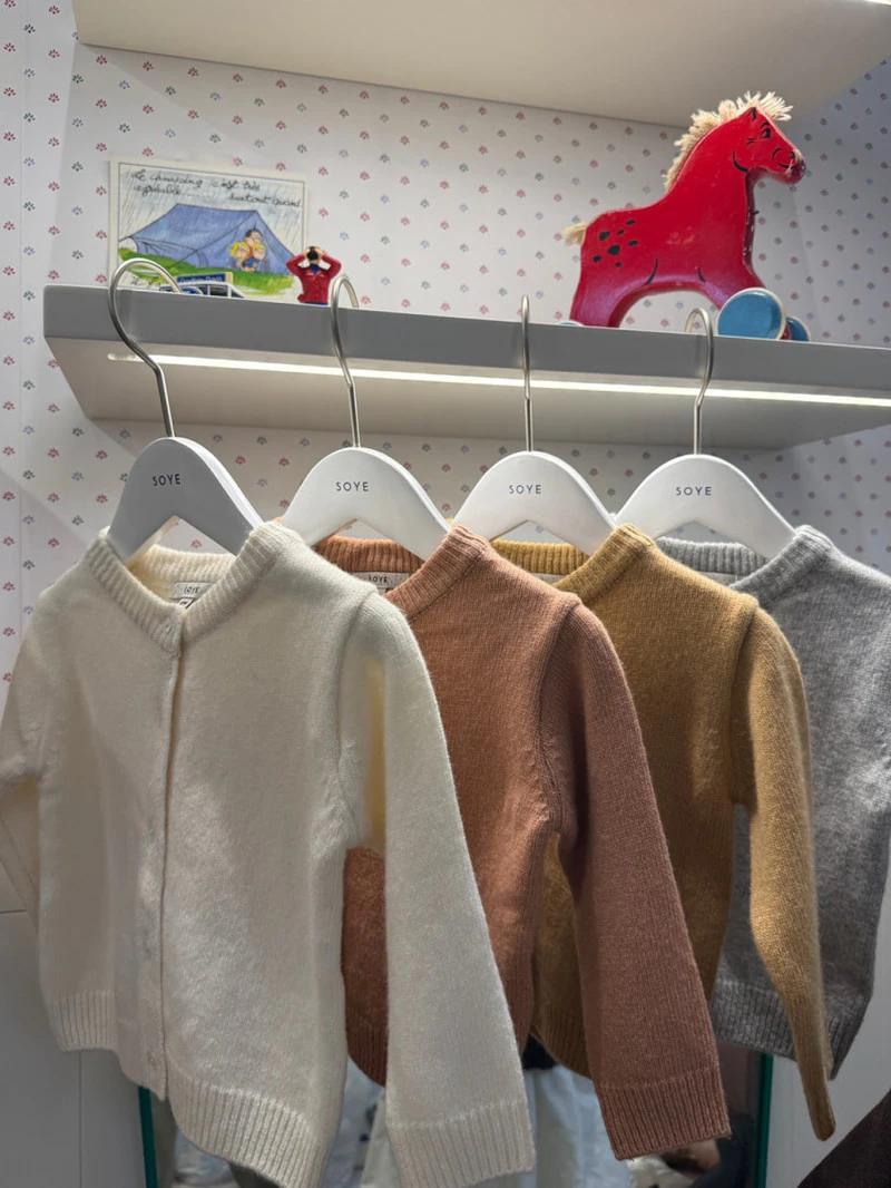 Bebe Basic Cash Crewneck Cardigan by Soye for Baby - view 5