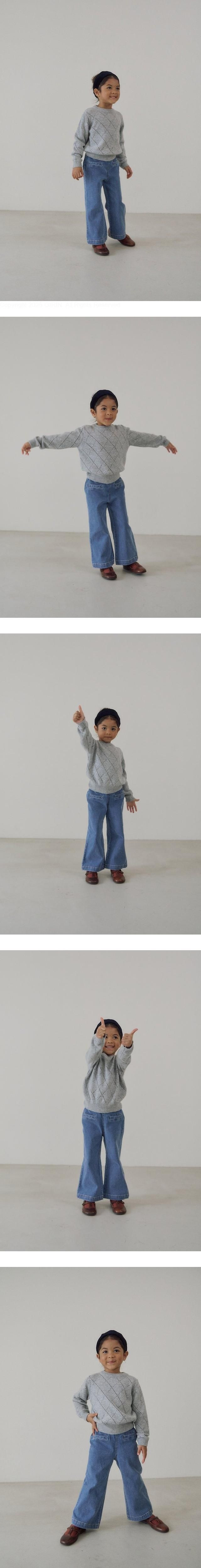 Chocolat Denim Pants by Soye for Child - view 1