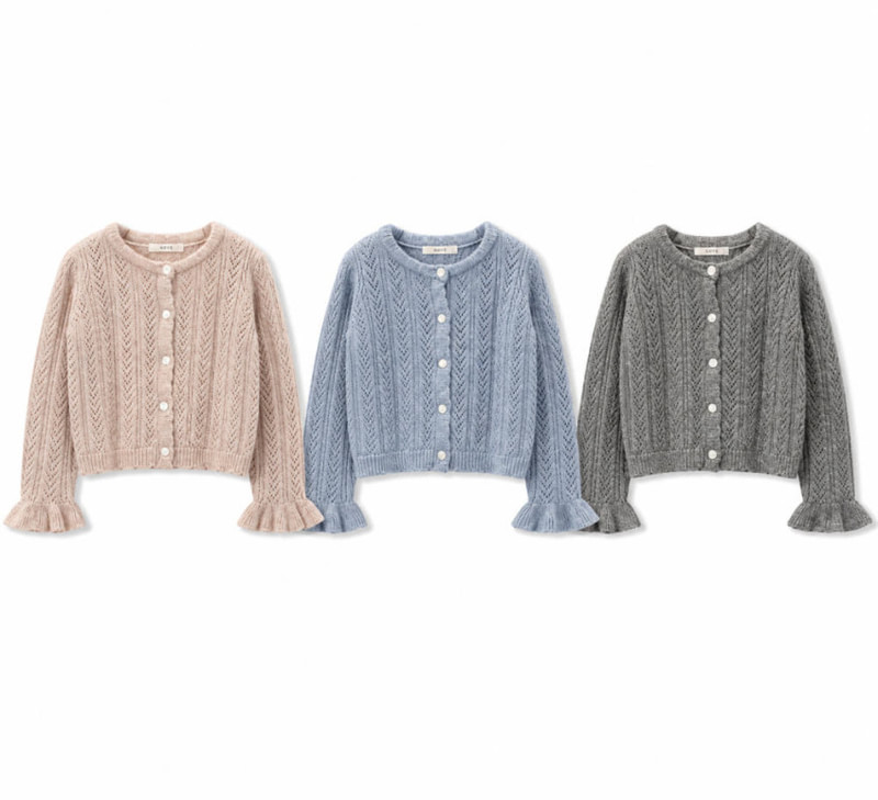 Beaut Frill Cardigan by Soye for Child - view 2