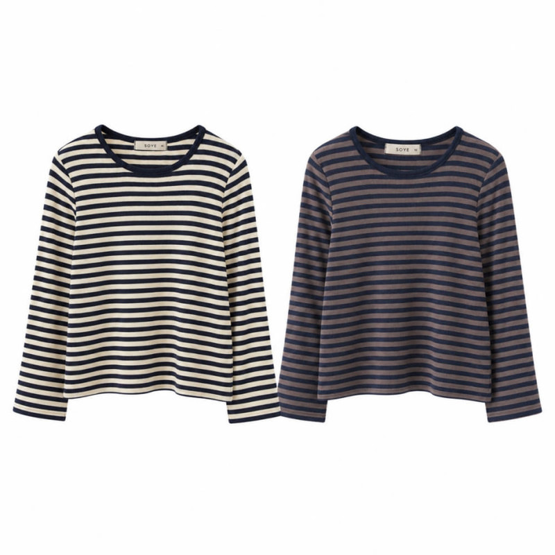 Henley Striped Tee by Soye for Child - view 2
