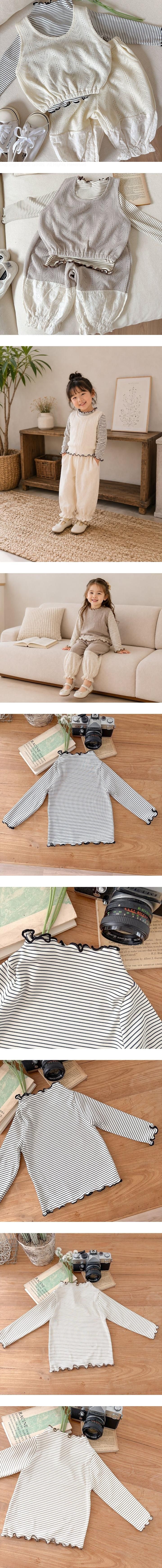 Coco Striped Tee by Stella & K for Child - view 1