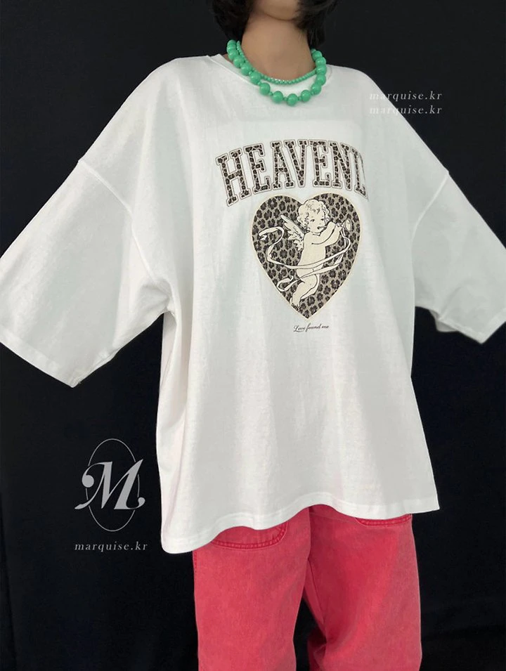 Leopard Angel Tee by Sugar Case for Women - view 3