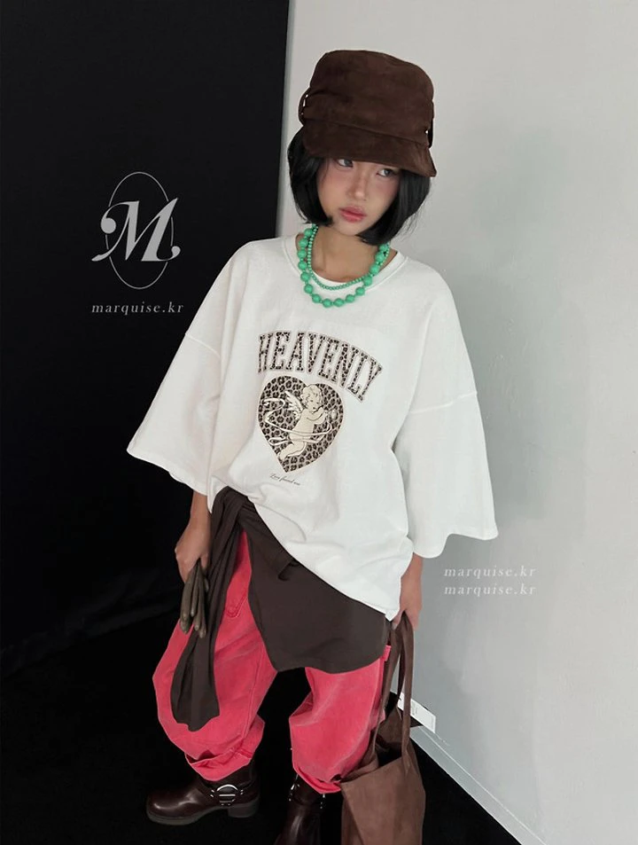 Leopard Angel Tee by Sugar Case for Women - view 5