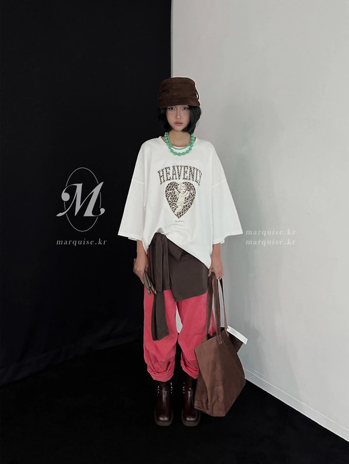 Leopard Angel Tee by Sugar Case for Women - view 7