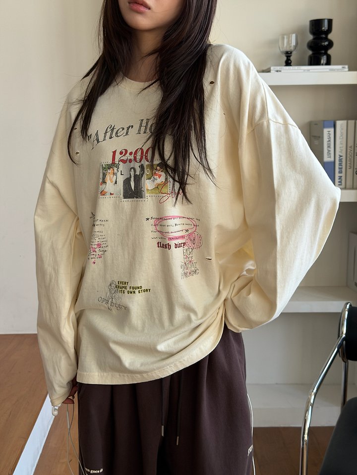 After Vintage Tee by Sugar Case for Women - view 3
