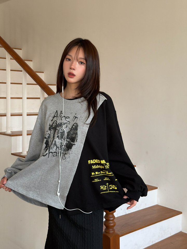 Midnight Unbalance Sweatshirts by Sugar Case for Women - view 8