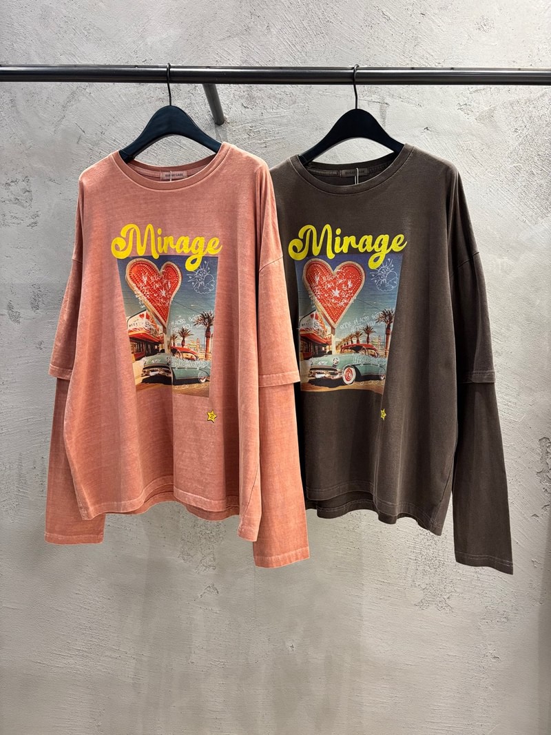 Mirage Layered Tee by Sugar Case for Women - view 12