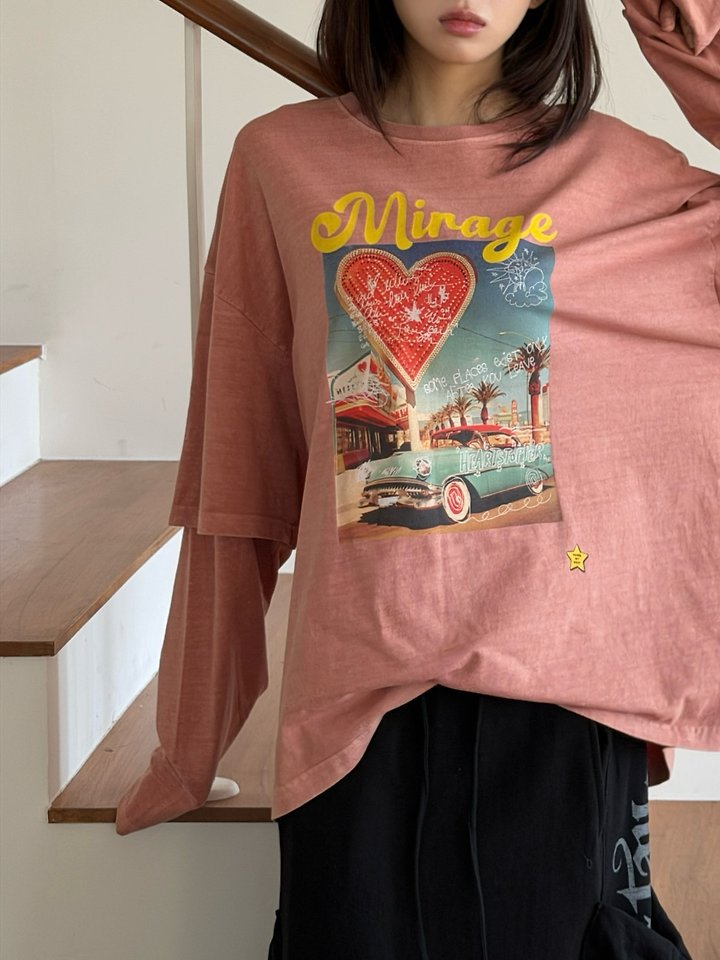 Mirage Layered Tee by Sugar Case for Women - view 3