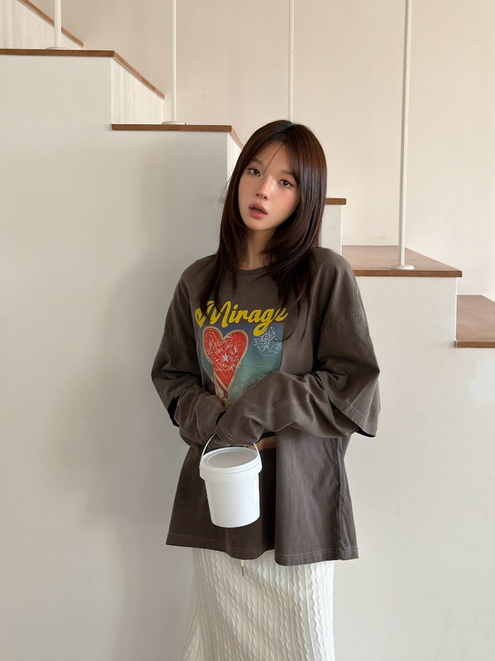 Mirage Layered Tee by Sugar Case for Women - view 9