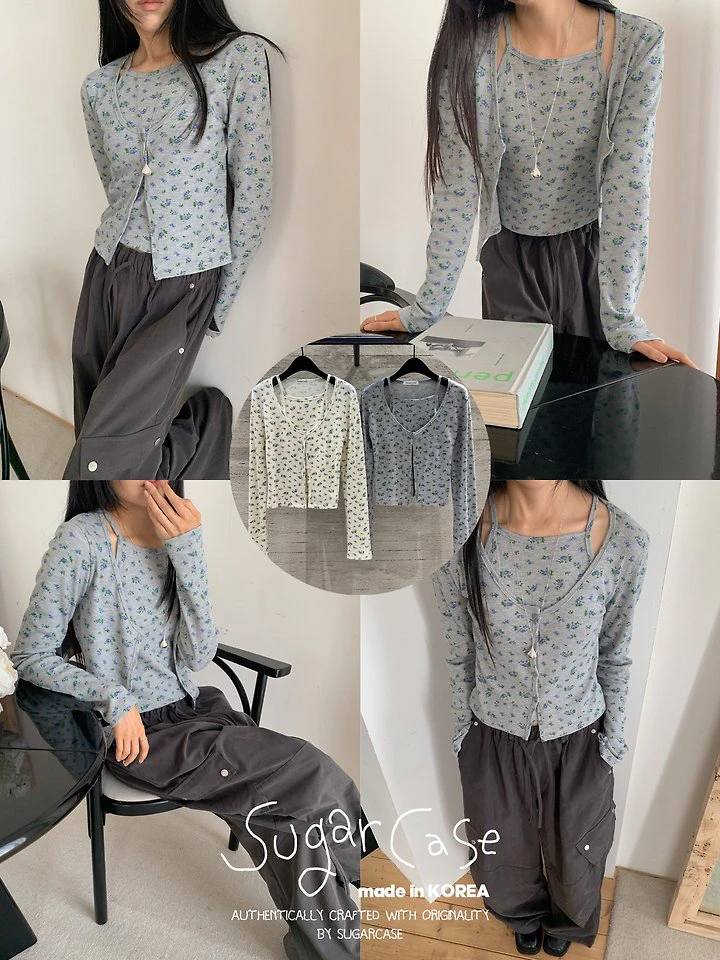 Petit Waffle Cardigan by Sugar Case for Women - view 1