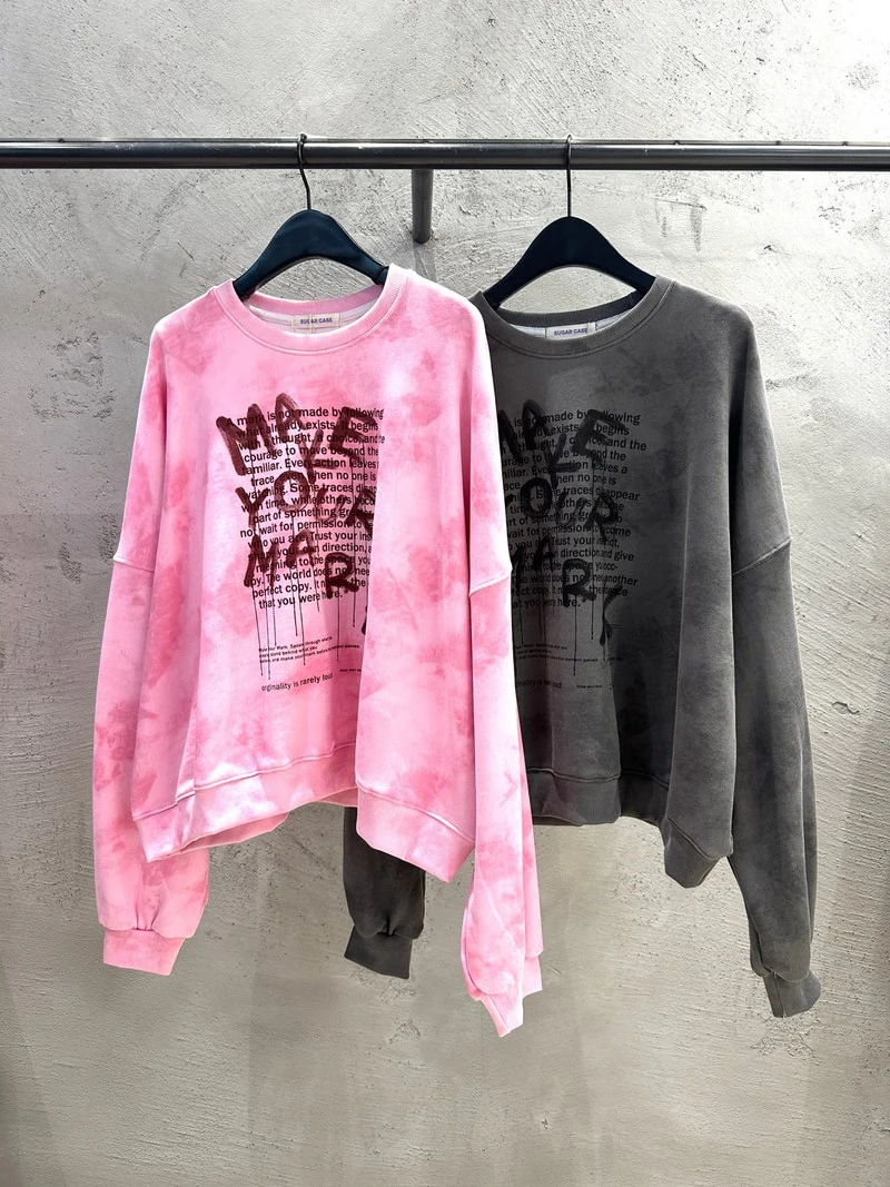 Mark Water Pigment Sweatshirts by Sugar Case for Women - view 12